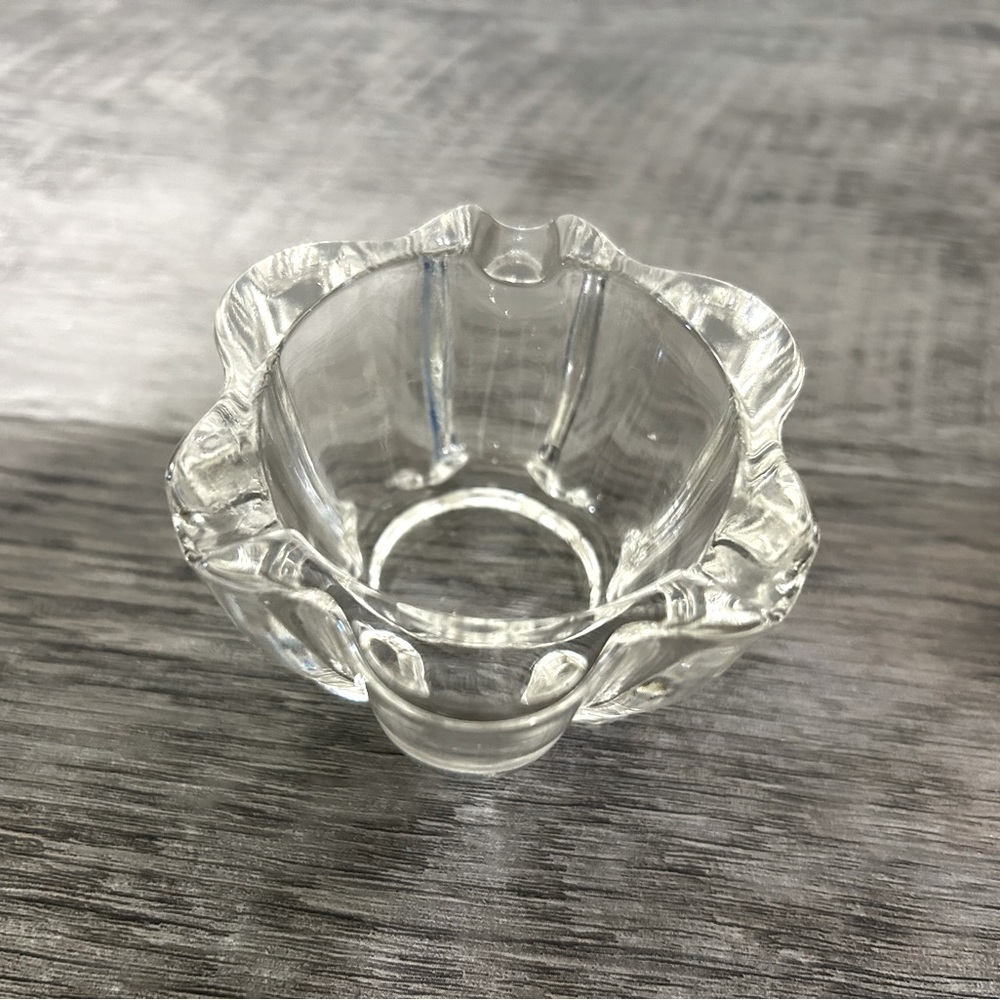 Vintage glass Ashtray